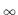 $\scriptstyle \infty$