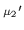 $\scriptstyle \mu_{2}{^\prime}$