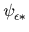 $ \psi_{\epsilon *}^{}$